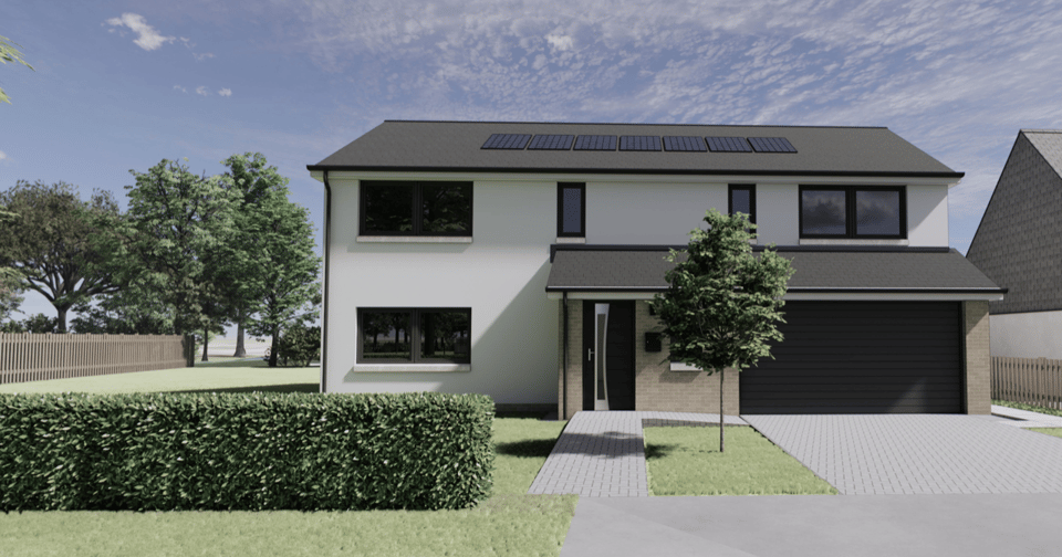 Detached House for sale in Dundee Plot 6. Kellas Mews Kellas Road, Broughty Ferry, Dundee