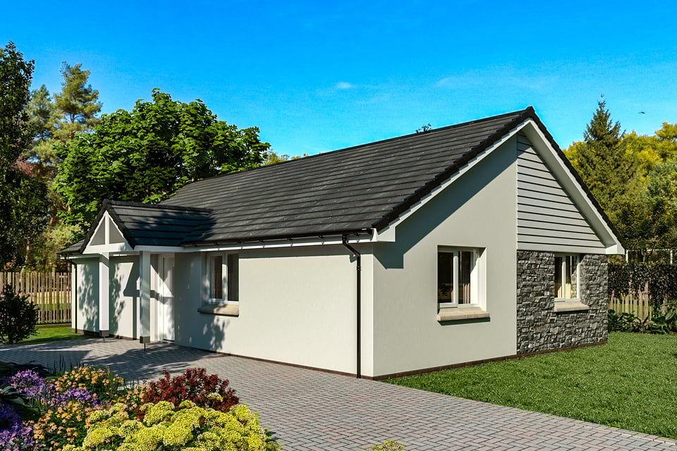 Detached Bungalow for sale in Alyth Development Pitcrocknie Village